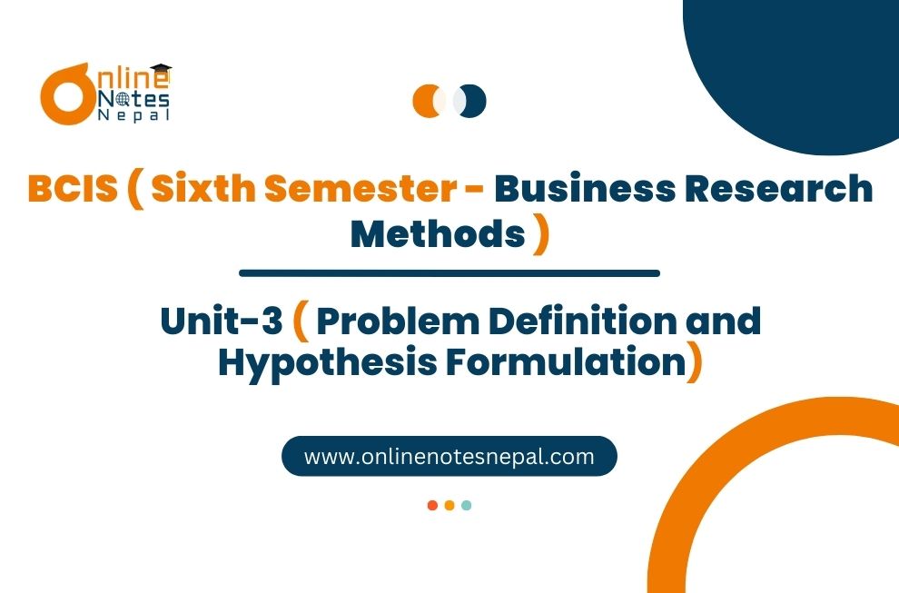 Problem Definition and Hypothesis Formulation Photo